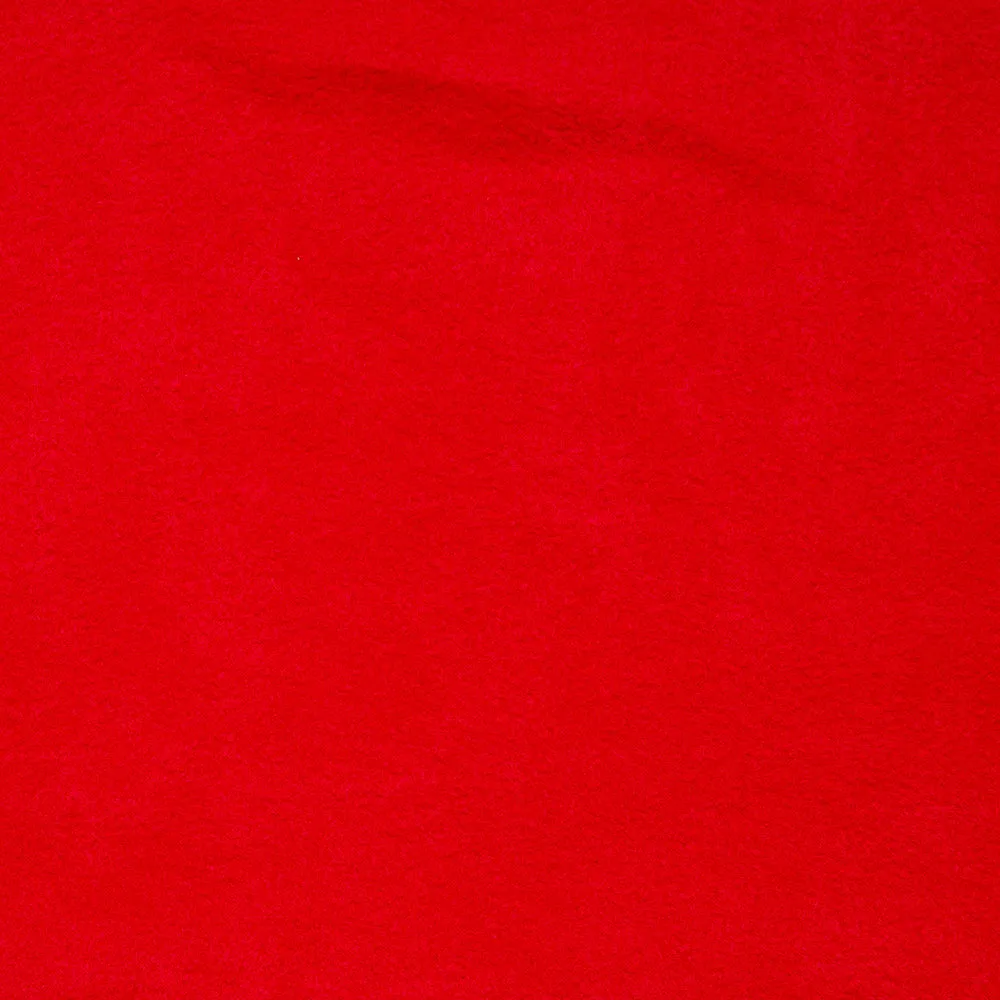 Anti-Pill Lambskin Fleece - Canada red
