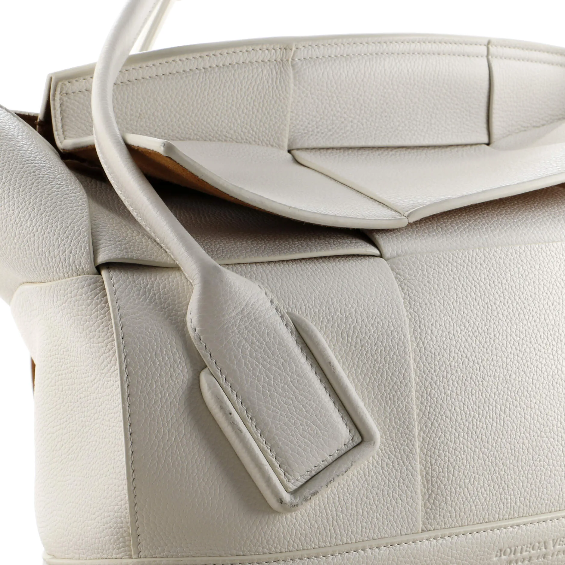 Arco Bag Maxi Intrecciato Leather Large