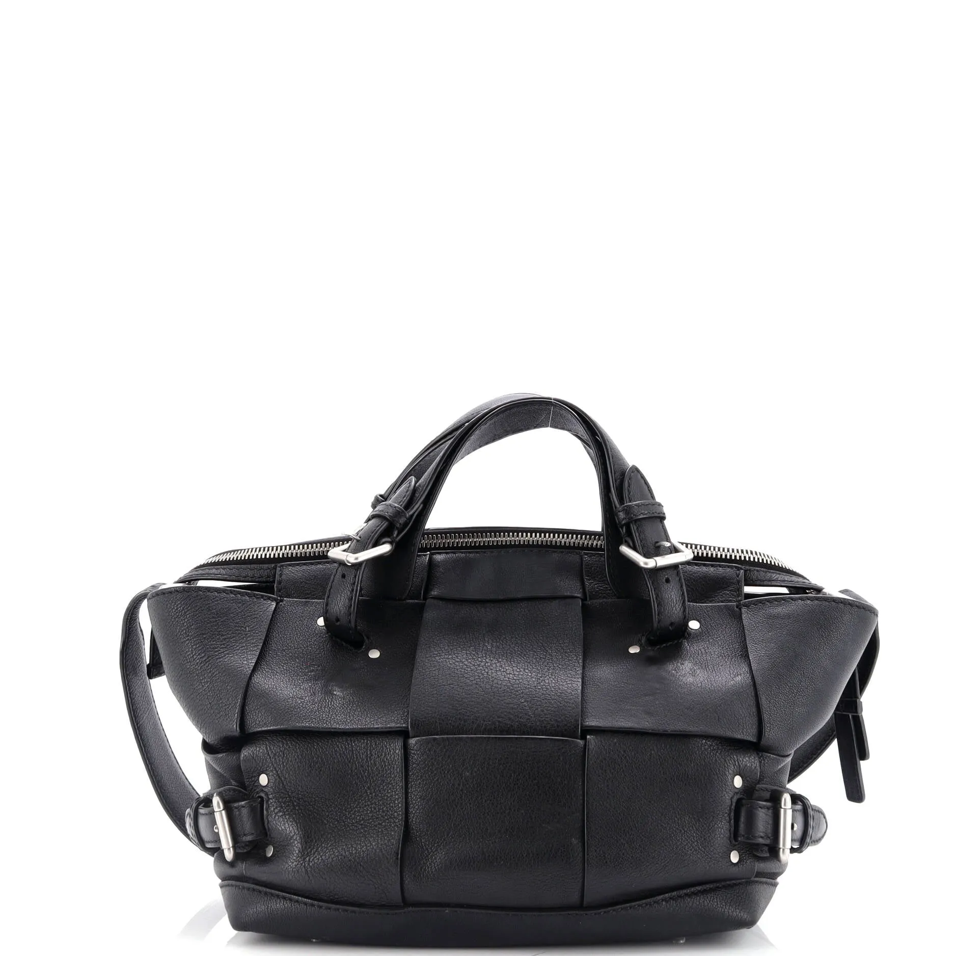Arco Tool Bag Maxi Intrecciato Leather
