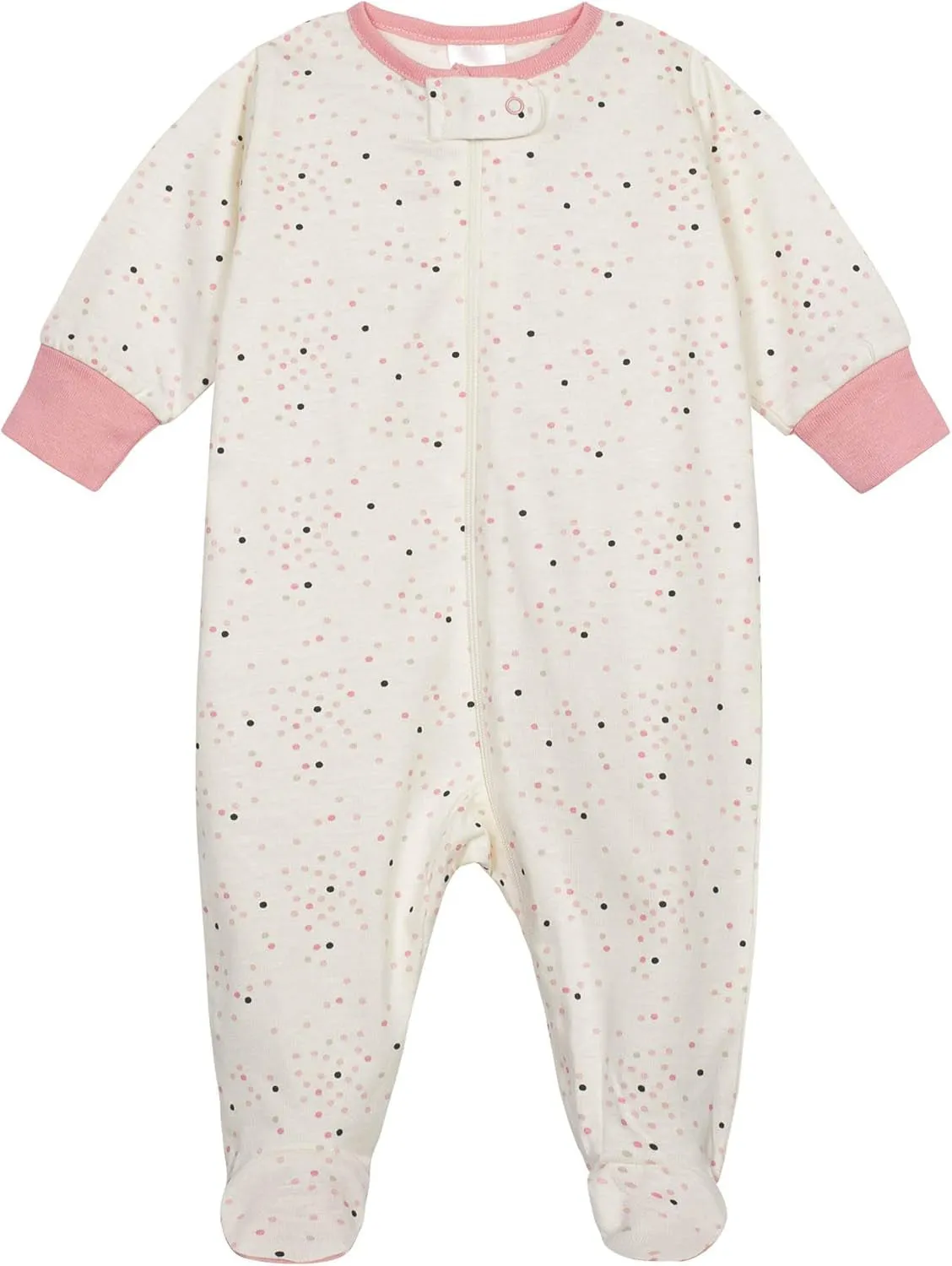 Baby-Girls 4-Pack Sleep 'N Play Footies Multi Pack