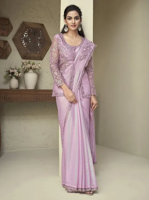 Beautiful Designer Party Wear important Silk Saree
