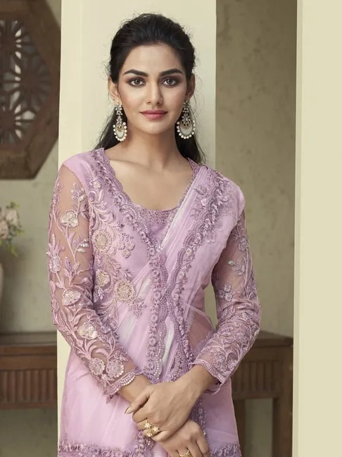 Beautiful Designer Party Wear important Silk Saree