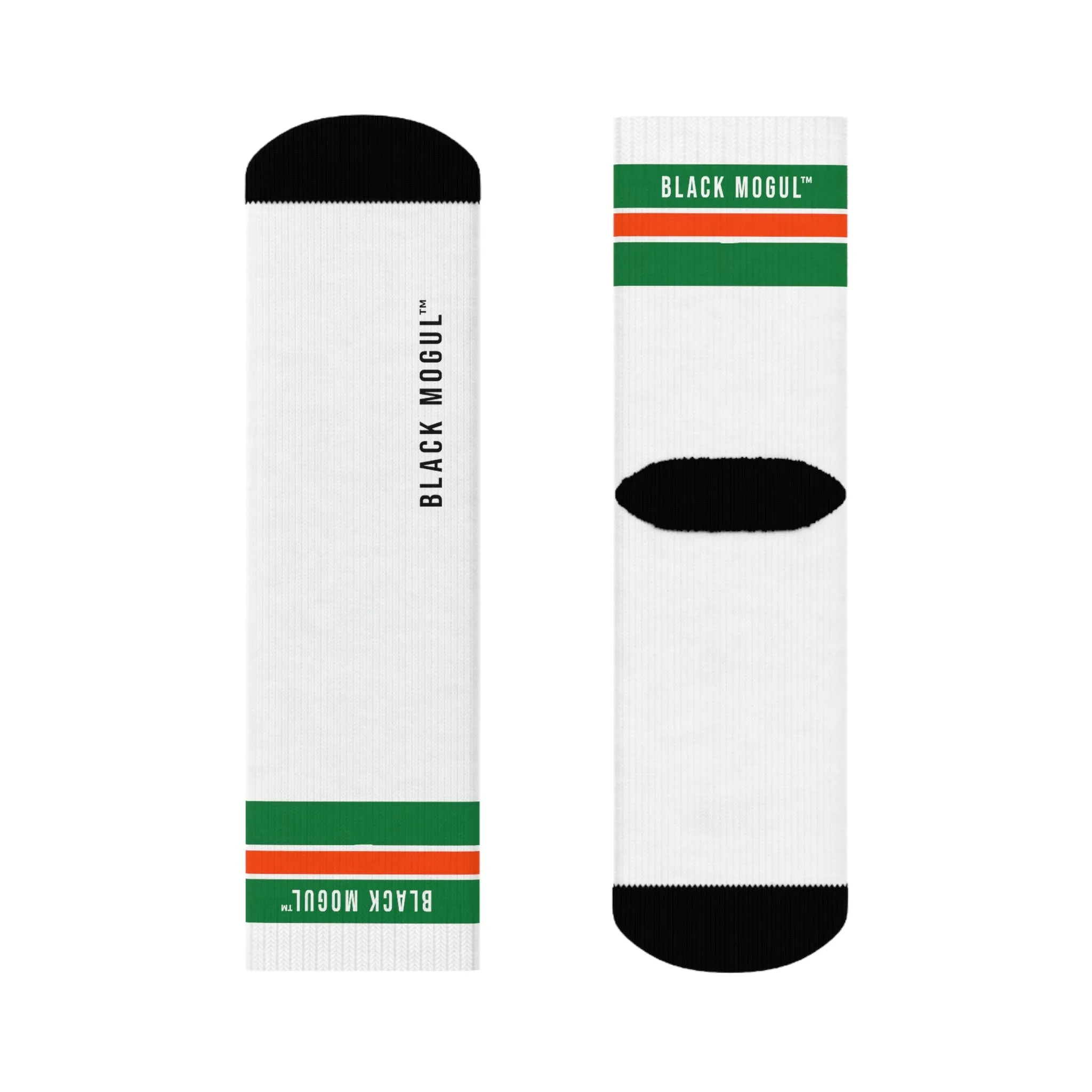 Black Mogul Hurricane Crew Socks