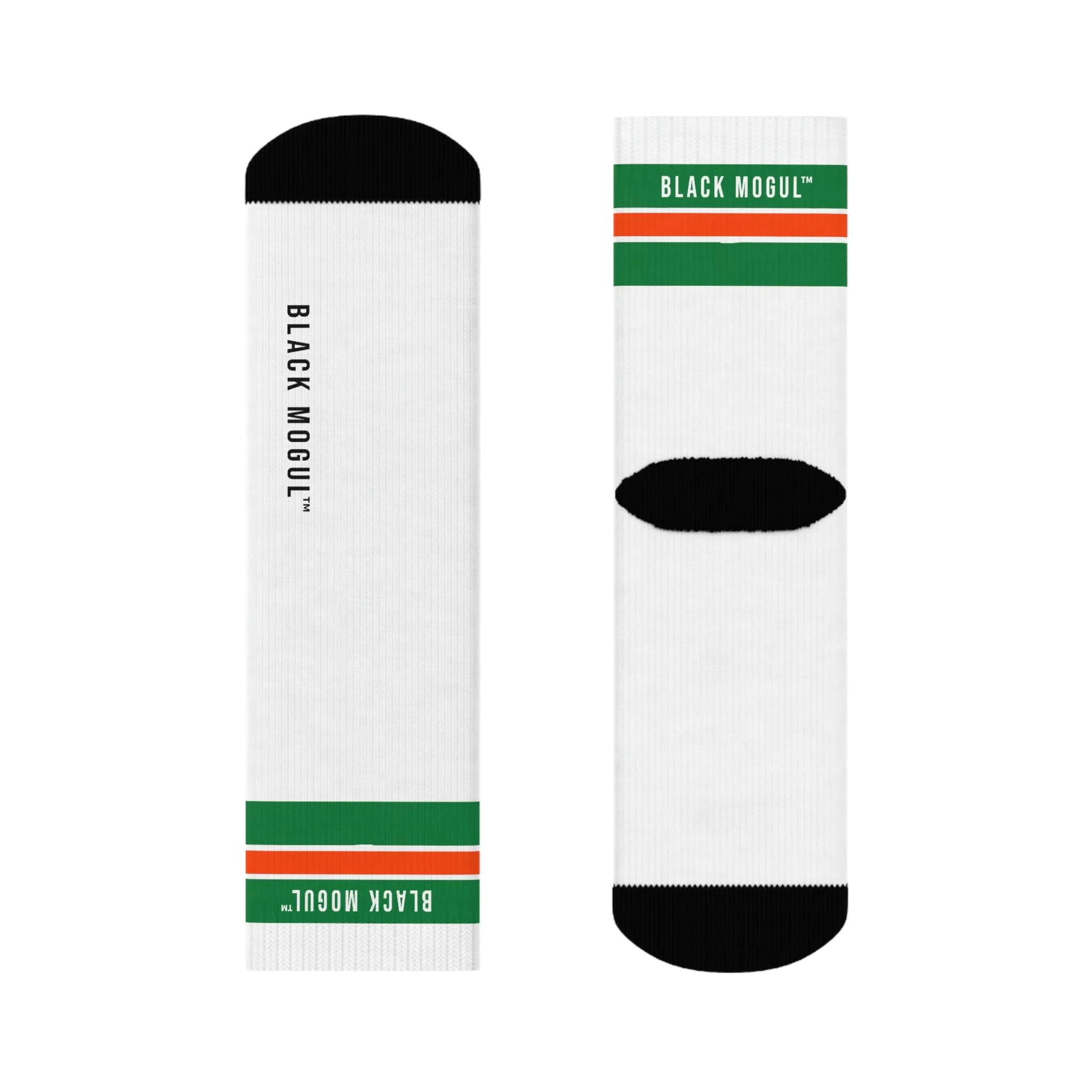 Black Mogul Hurricane Crew Socks
