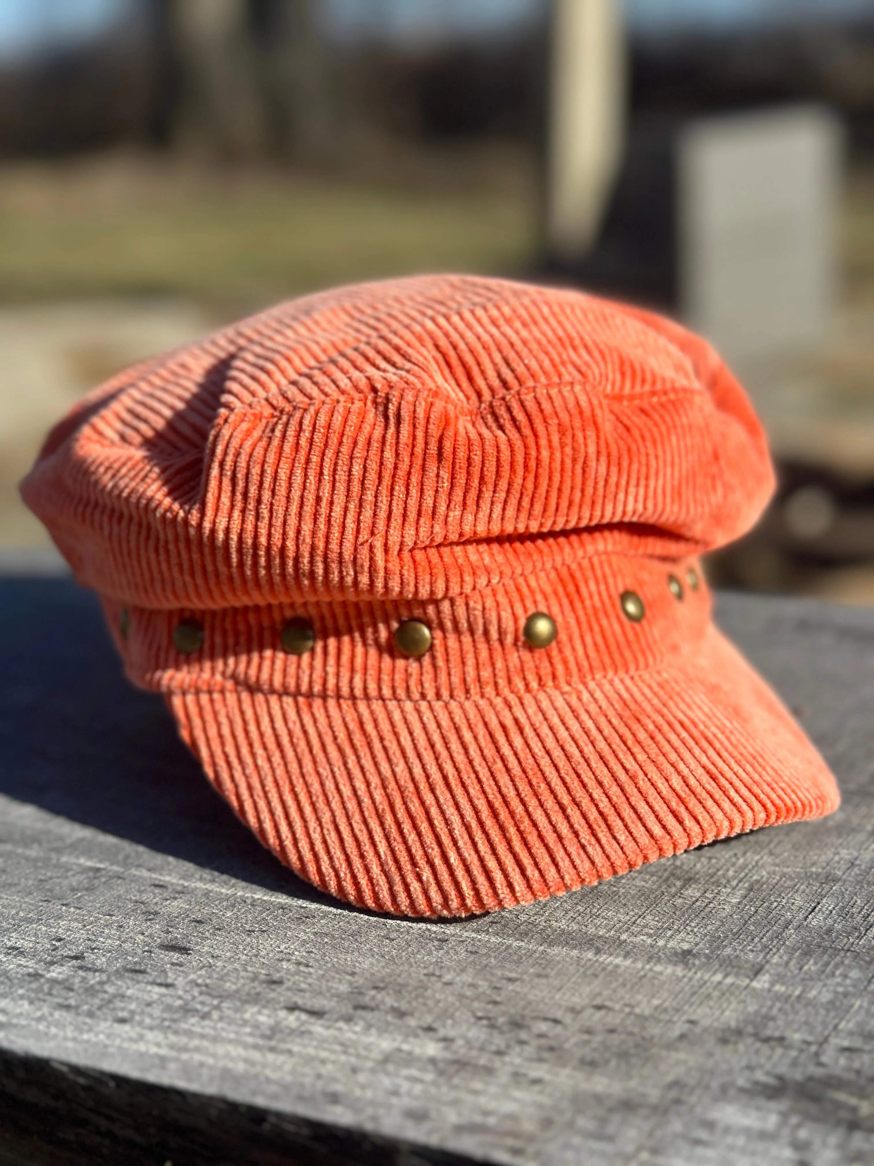 Cord Washed Lieutenant Hat