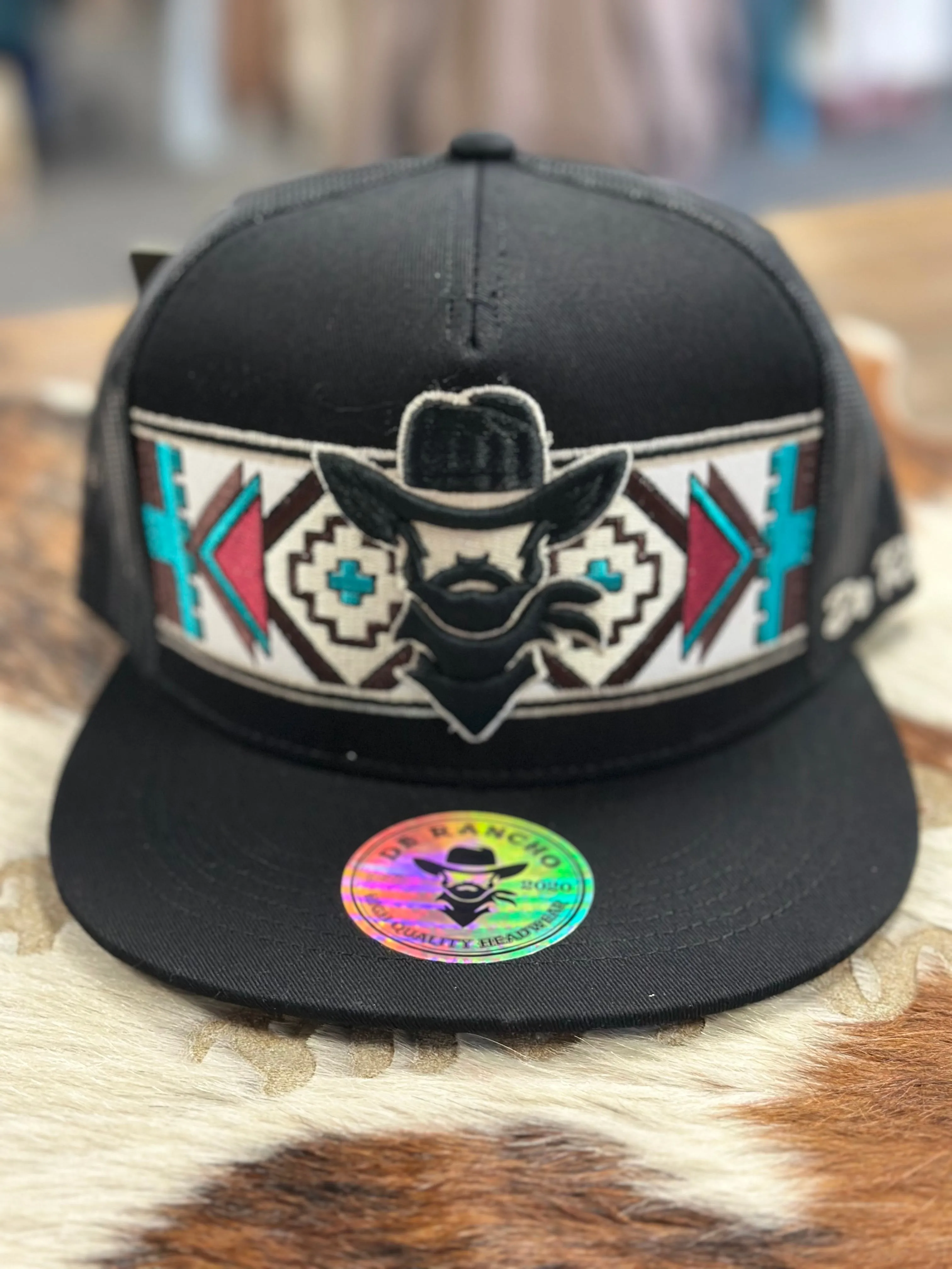 DE RANCH COWBOY COOL (BLACK AZTEC)