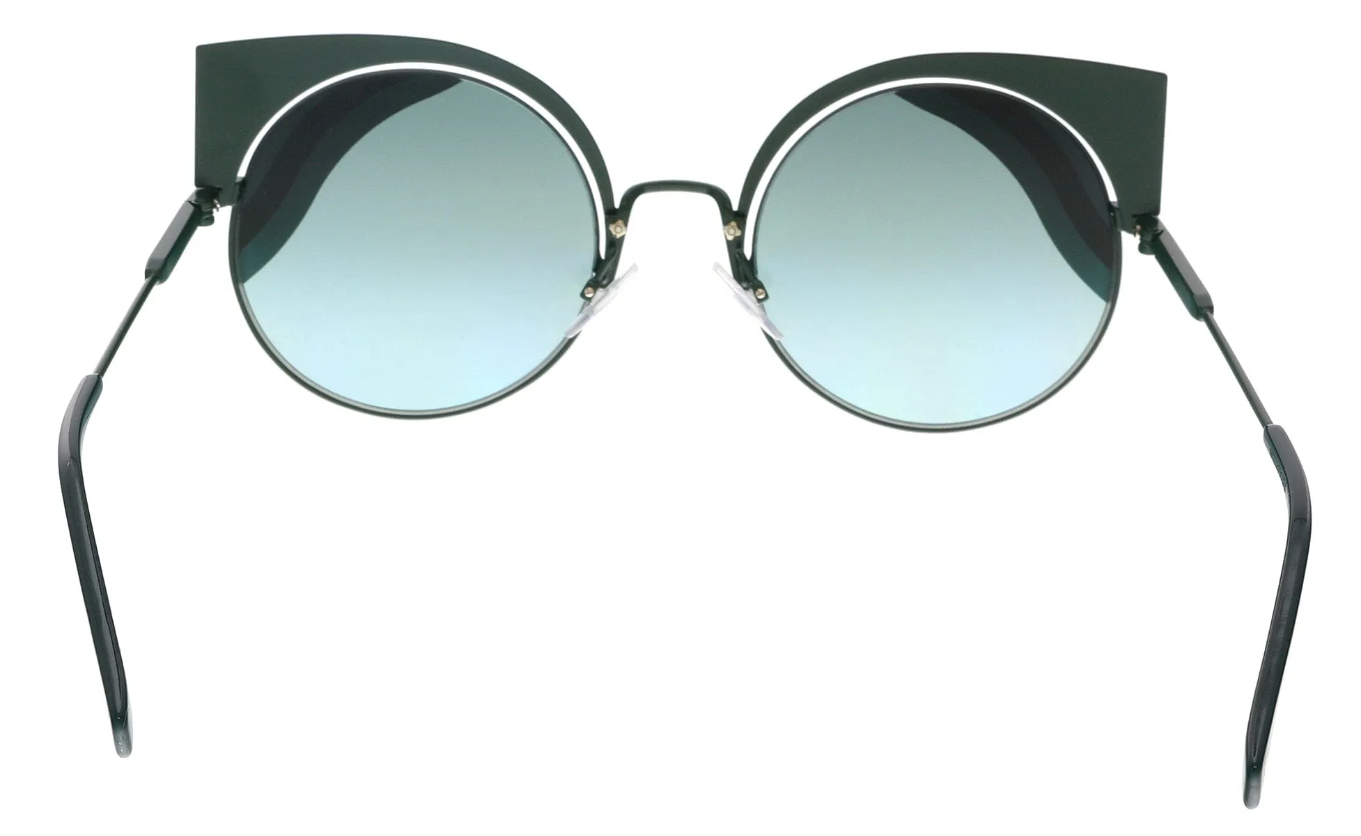 FENDI FF 0215/S  00KC- EQ Teal Cat eye Sunglasses