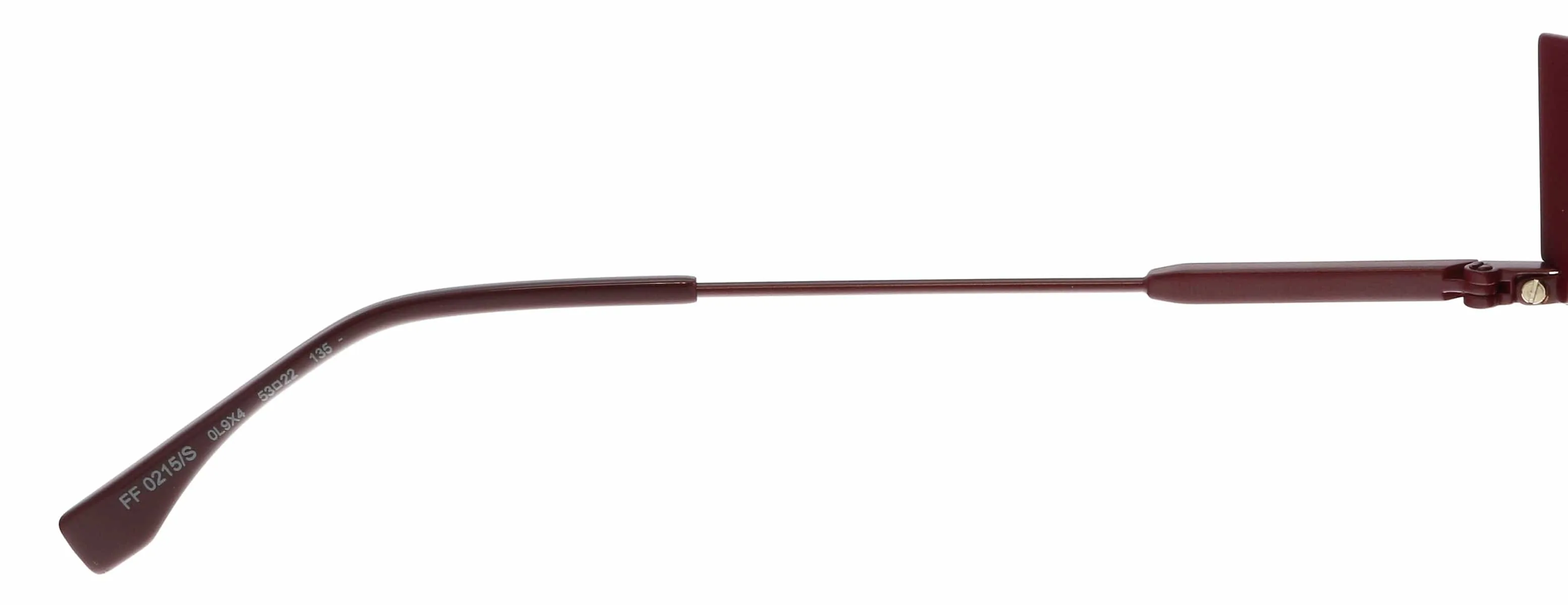 FENDI FF 0215/S  00L9- X4 Burgundy Cat eye Sunglasses