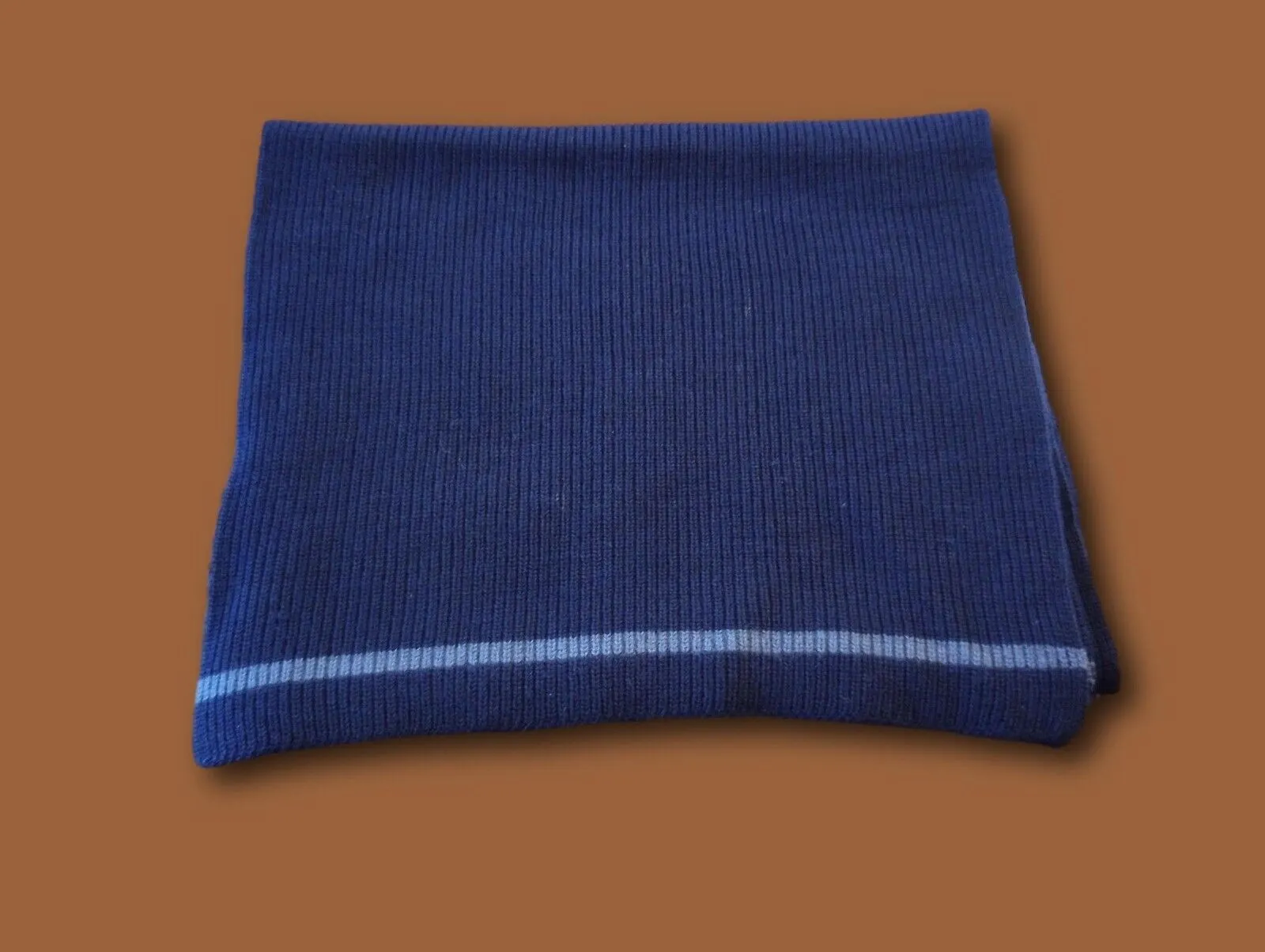 GENUINE MILITARY ARMY BLUE WOOL SCARF GENUINE BUNDESWEHR SCARVES