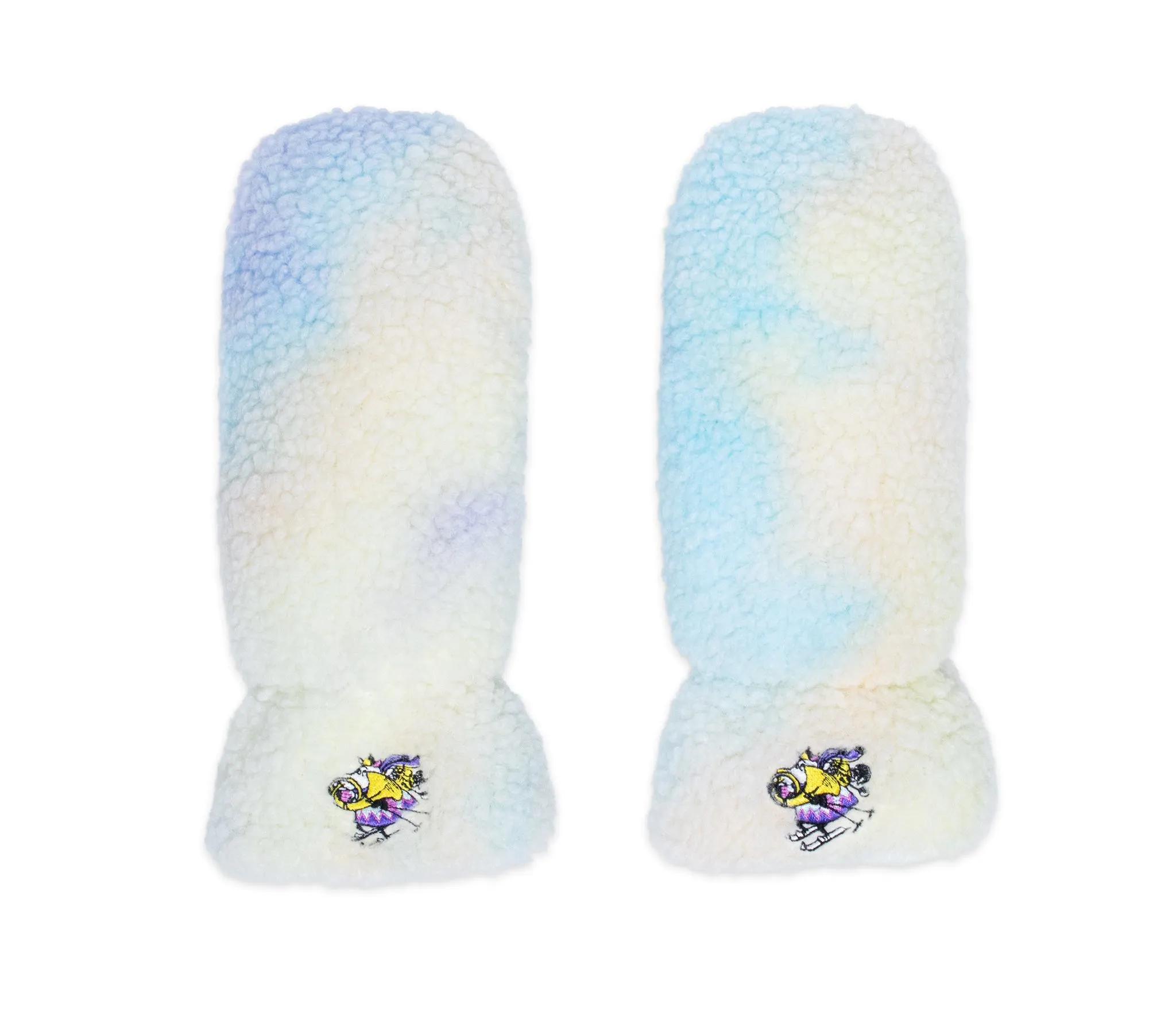 Hemulens Fluffy Mittens Adult - Tiedye