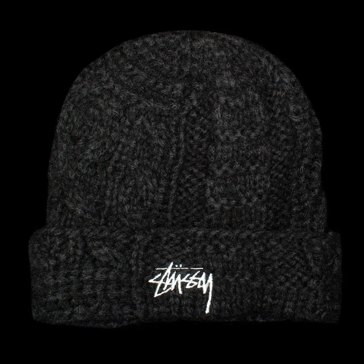 Knit Patchwork Beanie