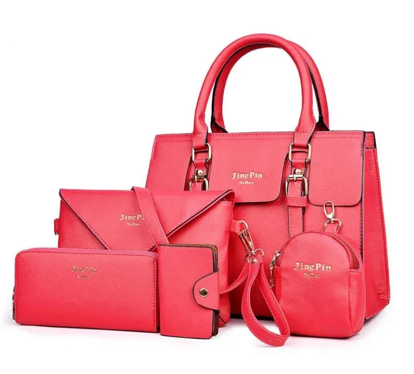 Korean Version of Shoulder Bag Five-Piece Casual Diagonal Bag  Luxury Designer