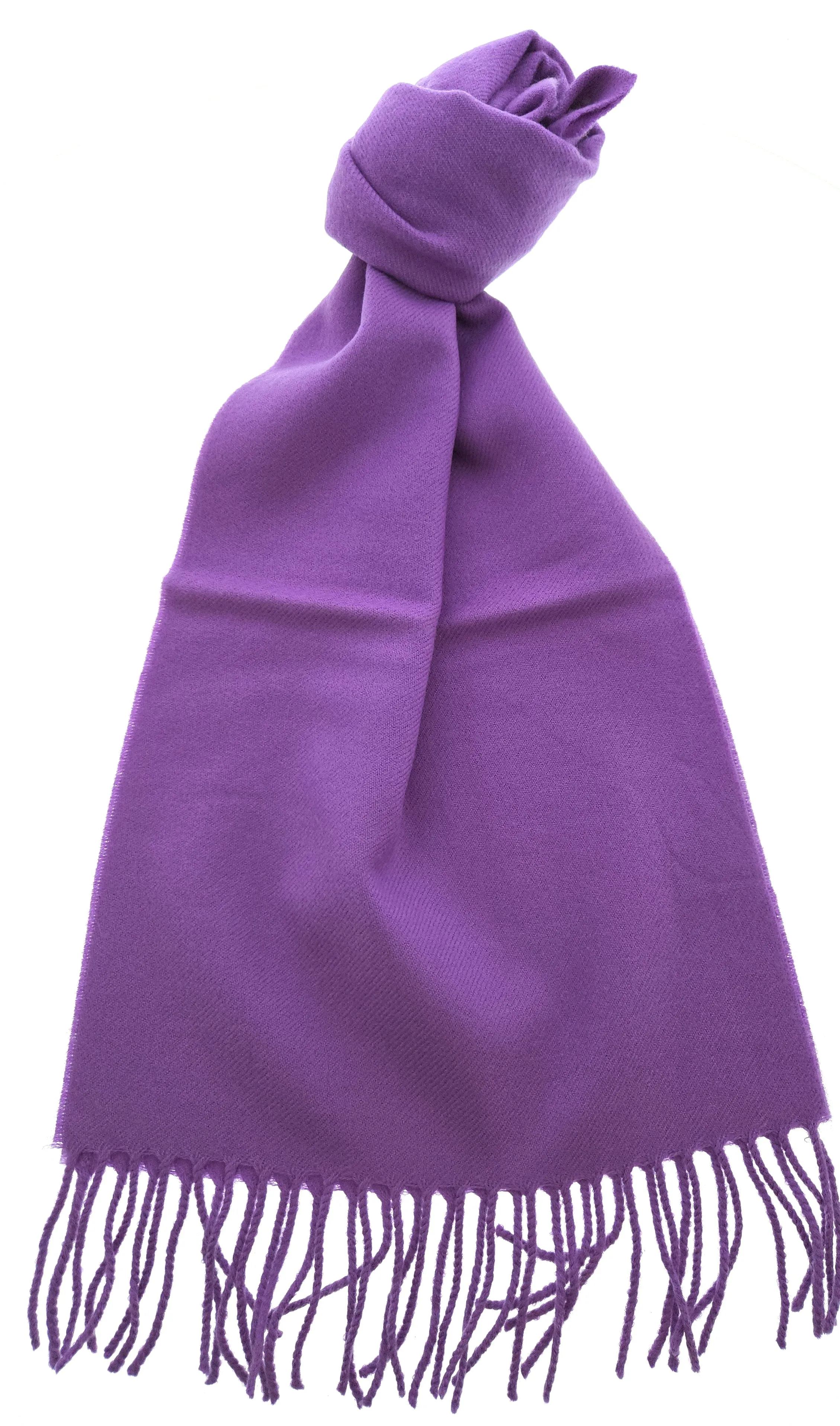 Lanvin Lavander Luxurious Modern Pure Wool Scarf