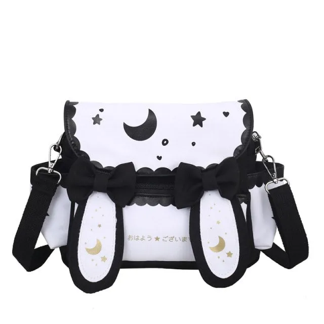 Lolita Moon Star Printed Shoulder Bag