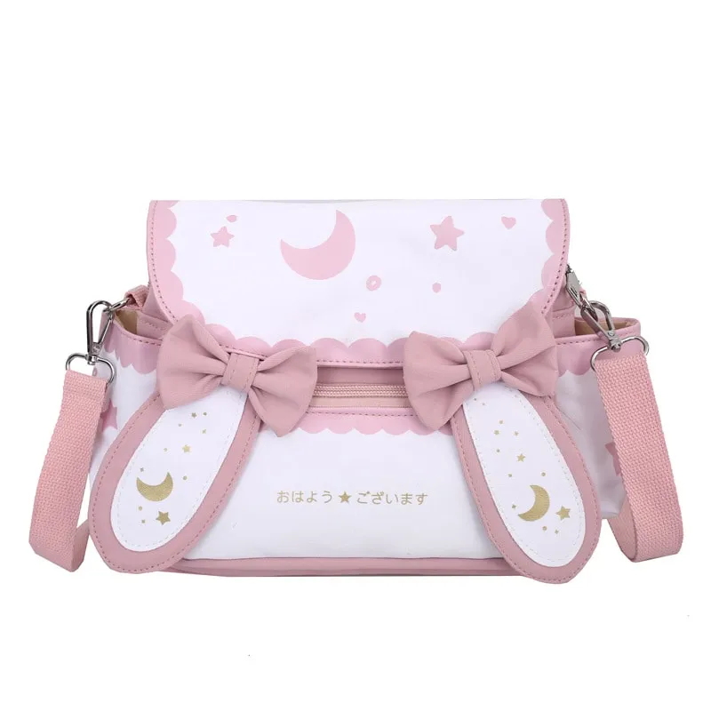 Lolita Moon Star Printed Shoulder Bag
