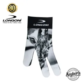 Longoni Left Hand Billiard Glove - Giraffe