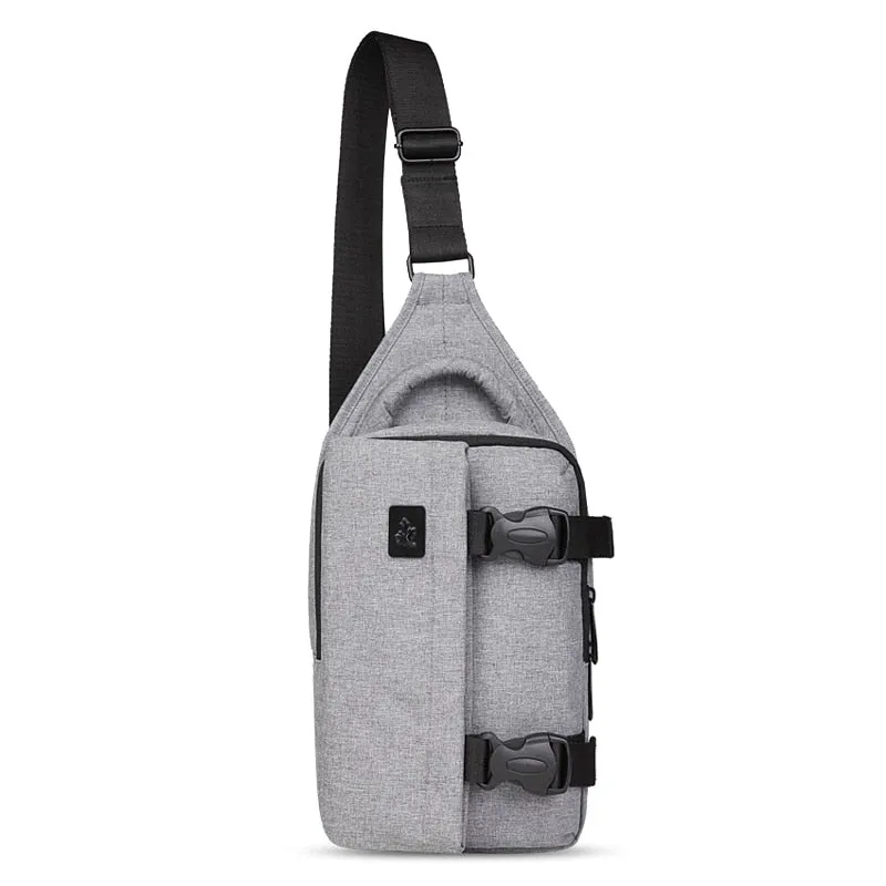 Men Designer Messenger Shoulder Bag Buckle Casual Waterproof Shoulder Cross Body