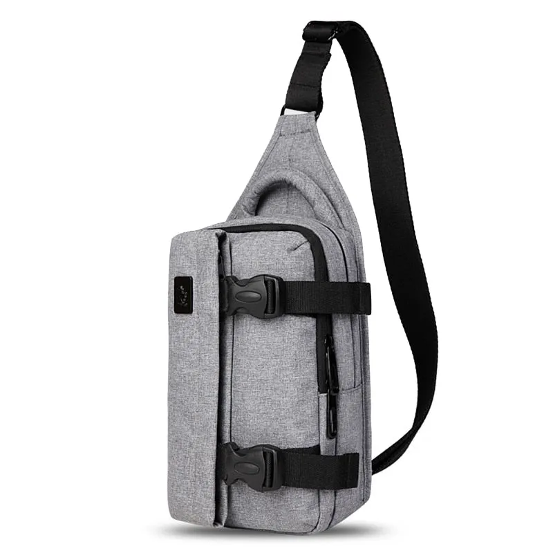 Men Designer Messenger Shoulder Bag Buckle Casual Waterproof Shoulder Cross Body