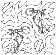 Motorcycle - Designed by Vickie Malaski