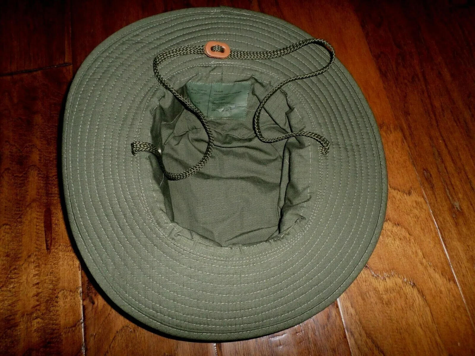 OD GREEN VIETNAM MILITARY TYPE II JUNGLE BOONIE HAT REPRODUCTION MEDIUM 7 1/4