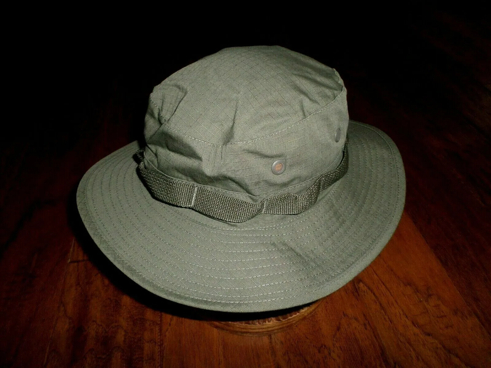 OD GREEN VIETNAM MILITARY TYPE II JUNGLE BOONIE HAT REPRODUCTION MEDIUM 7 1/4