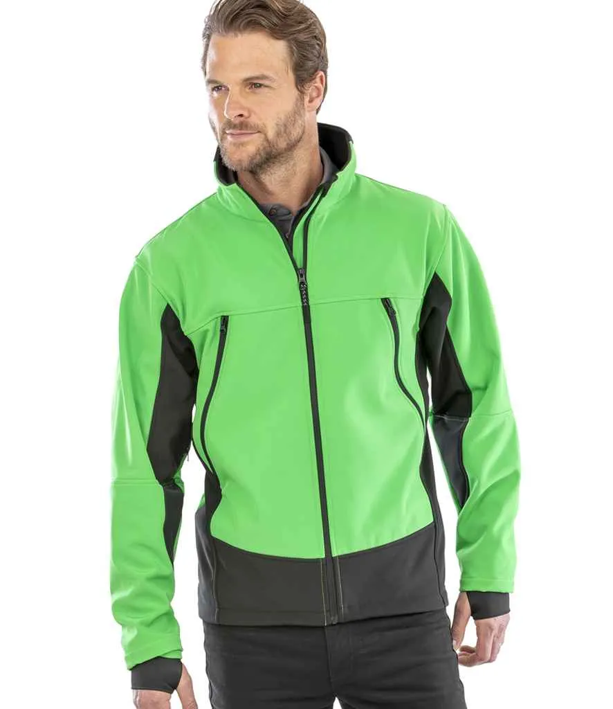 Result Soft Shell Activity Jacket | Vivid Green