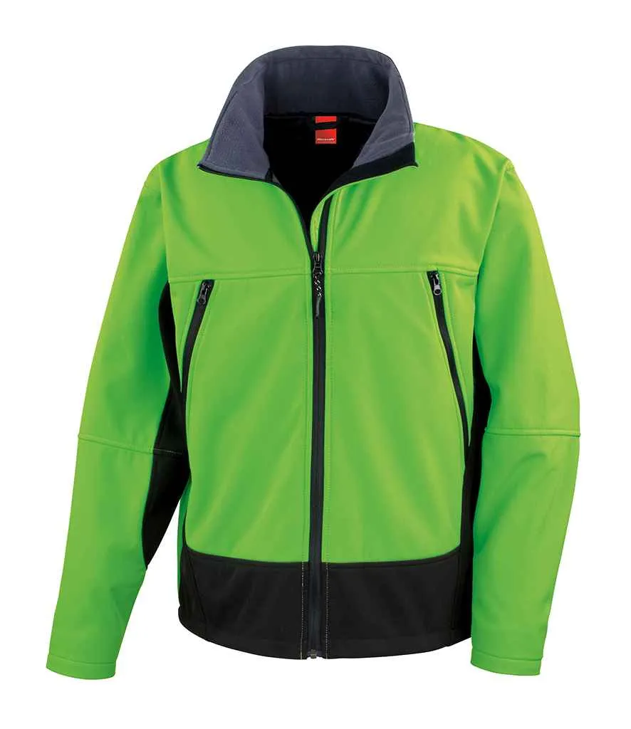 Result Soft Shell Activity Jacket | Vivid Green