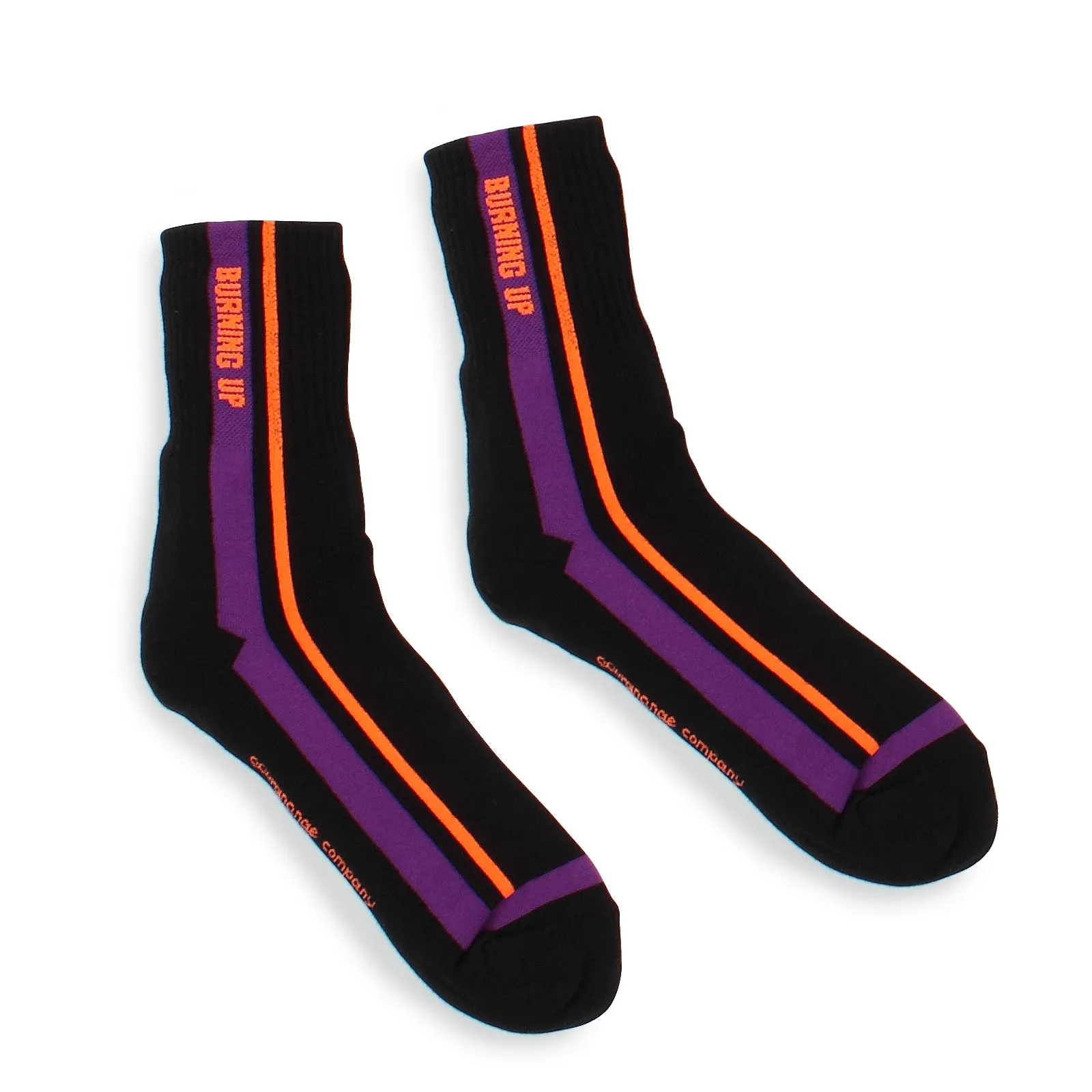 Rugby Burning up Street Fashion Socks (Crew 5pairs) BH15
