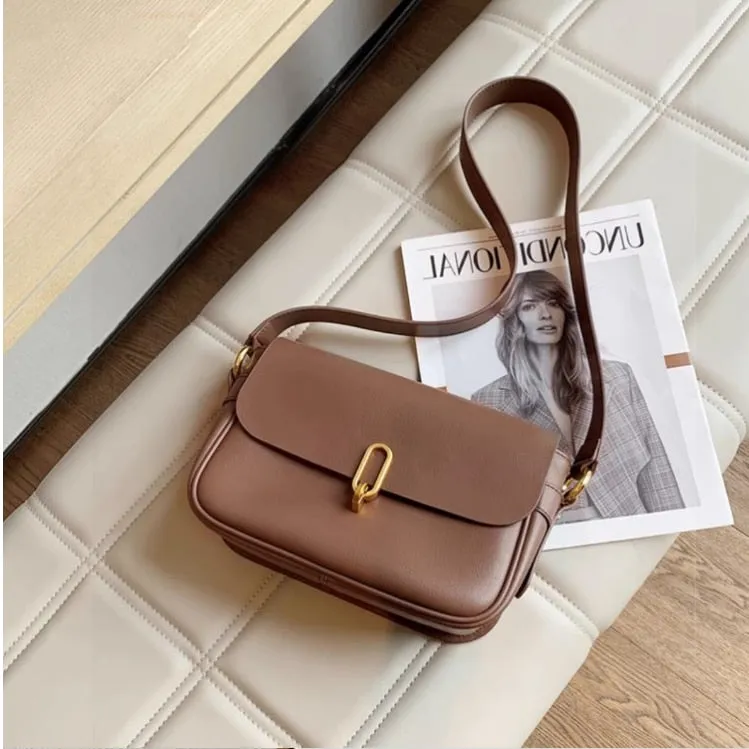 Vvsha Genuine Leather Shoulder Bags Luxury Designer Vintage Crossbody Bag For Ladies 2021New Soft Female Messenger Bag