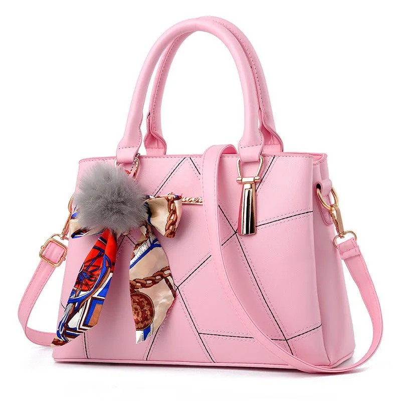 Women's PU Leather Crossbody Shoulder Handbag