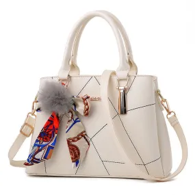 Women's PU Leather Crossbody Shoulder Handbag